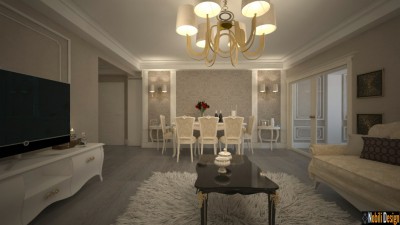 Design interior apartament clasic in Galati