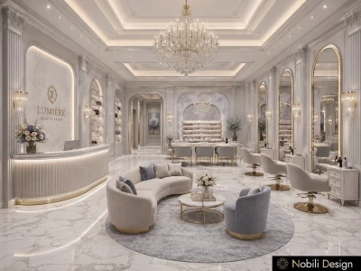 Concept de design beauty salon