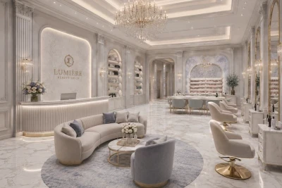Design interior salon de infrumusetare coafor