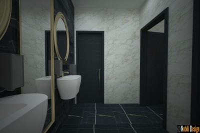 design interior baie casa moderna