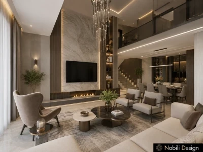 Concept de design casa stilul modern luxury