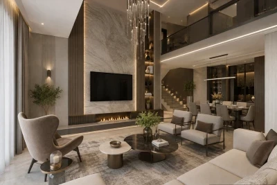 Design interior casa stil modern in Bucuresti