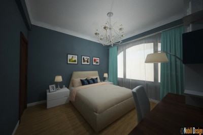 design interior dormitor casa moderna urziceni | Design interior case moderne Urziceni.