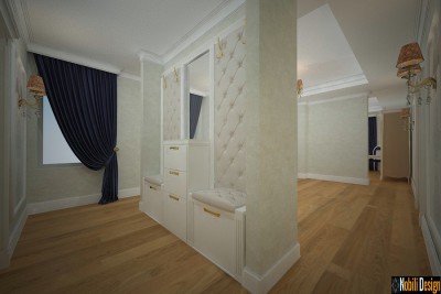 design interior hol casa clasic prahova | Firma arhitectura de interior Prahova.