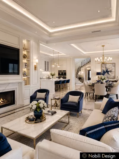 Casa Blue Royal Living