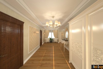 design interior hol casa clasica moderna giurgiu | Amenajare interioara casa Giurgiu.