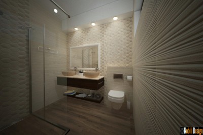 Design interior baie casa moderna Urziceni