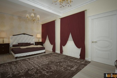 Design interior dormitor casa clasica Ploiesti