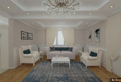 Design interior living clasic Brasov
