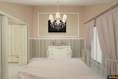 Design interior dormitor casa clasica Targu Mures
