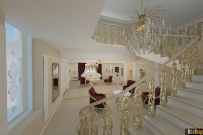 Design - interior - scari - interioare - casa - clasica - ialomita.