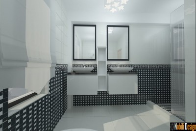 Design - interior - baie - casa - moderna - Constanta