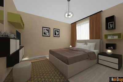 design interior dormitor casa moderna sinaia