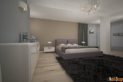 design interior dormitor casa moderna snagov bucuresti