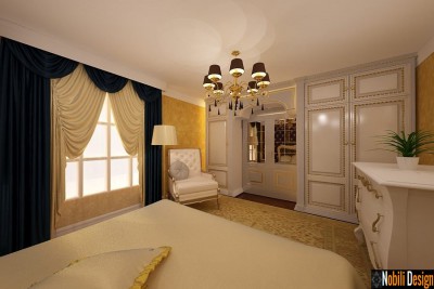 Design interior-  dormitor clasic - Bucuresti