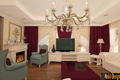 Design interior case stil clasic modern Constanta