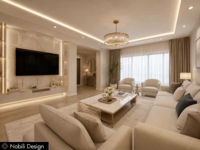 Concept de design interior living casa moderna