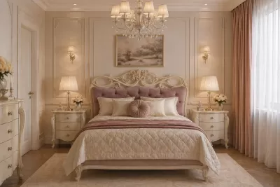 Concept de design dormitor clasic