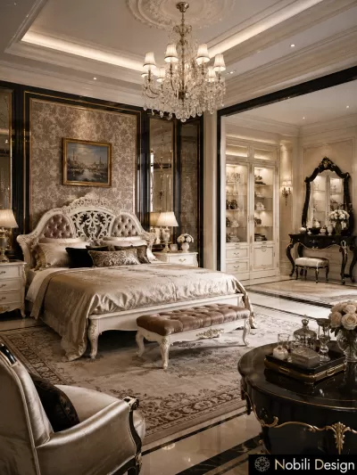 Dormitor clasic mobilier italian