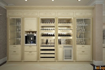 design interior mobilier bar casa clasica bucov | Birou arhitectura si design Prahova.