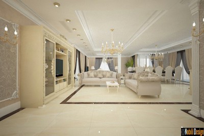 Design interior case stil clasic de lux in Ploiesti 