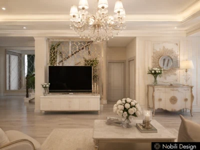 Concept de design casa stil clasic-