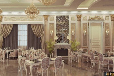 design interior sala restaurant stil clasic | Design interior restaurant de lux.