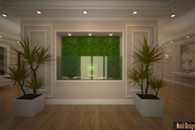 Concept de design interior pentru casa stil new clasic