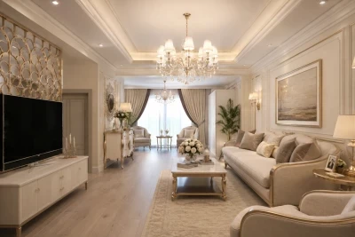Proiect de design interior pentru casa stil eclectic