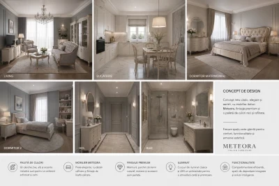 Concept de design interior in stil clasic apartament