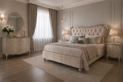 Concept de design interior in stil clasic dormitor