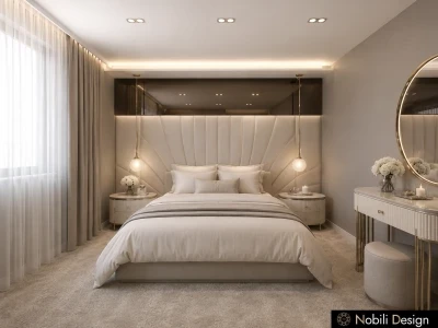 Concept de design casa stilul modern Ploiesti Living-Dormitor