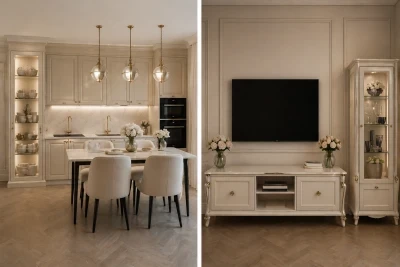 Concept de design stilul clasic apartament Bucuresti