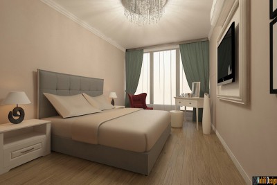 Design - interior - dormitor - apartament - clasic - bucuresti.