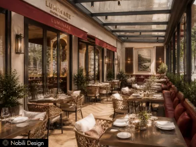 Propunere amenajare terasa restaurant
