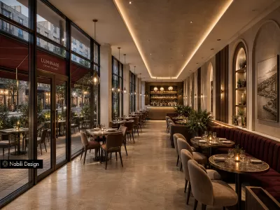 Concept de design restaurant