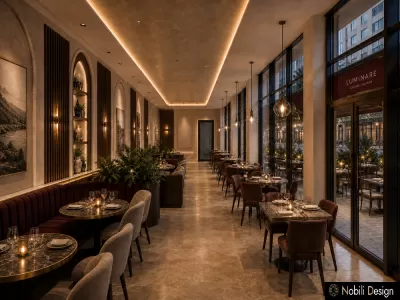 Concept de design restaurant