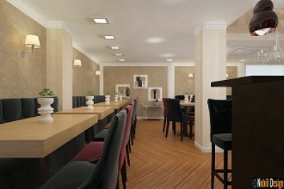 Design interior restaurant cafenea in Bucuresti