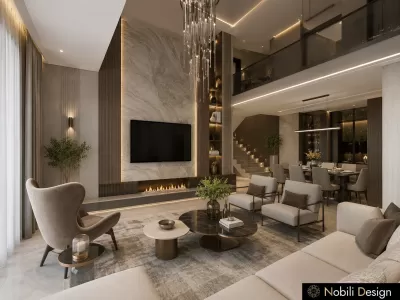 Concept de design casa stilul modern luxury