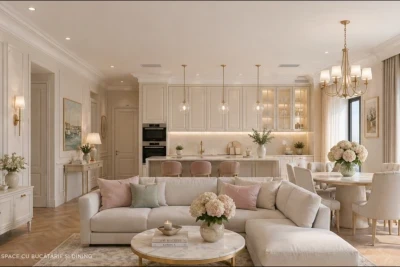 Design Interior Apartament Clasic Modern in Mamaia Nord