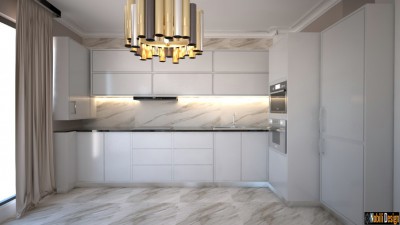 design interior bucatarie apartament clasic modern