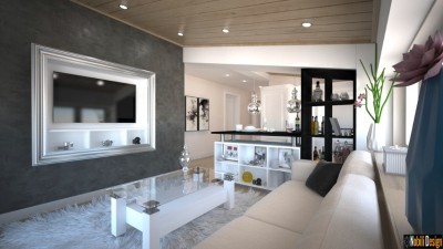 Design interior apartament cu 2 camere Bucuresti