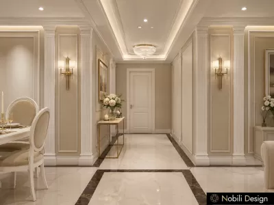 Design interior casa clasica de lux Hol