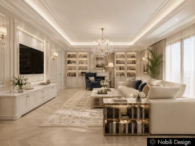 Concept de design casa stil clasic Constanta-Living-2