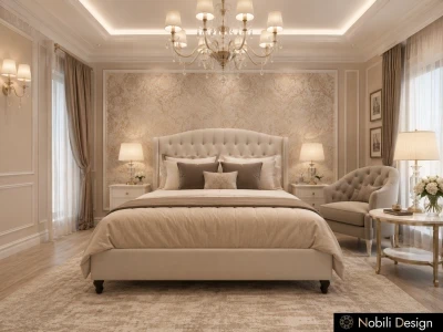 Concept de design casa stil clasic Constanta-Dormitor
