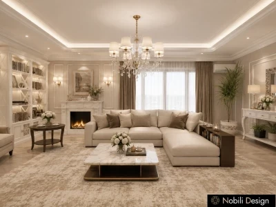 Concept de design casa stil clasic Constanta-Living