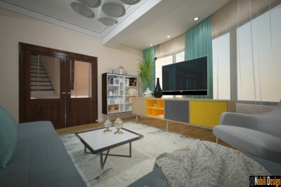 Design interior casa stil modern in Bucuresti