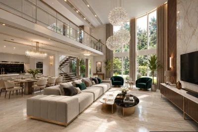 Design interior casa moderna de lux in Snagov