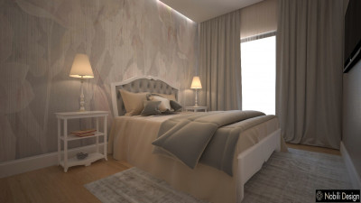 Design interior dormitor clasic