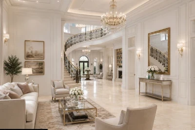 Design interior vila de lux stil clasic
